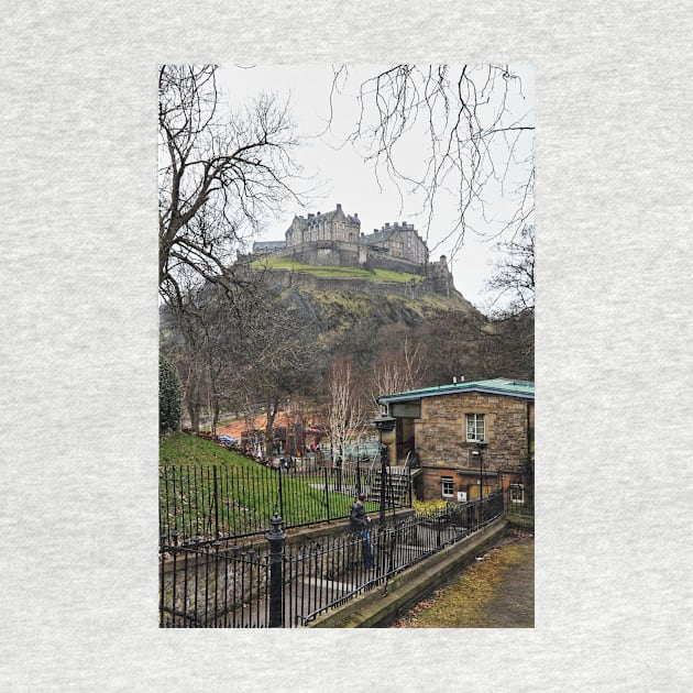 Edinburgh Castle (from Princes Street) - Scottland by holgermader